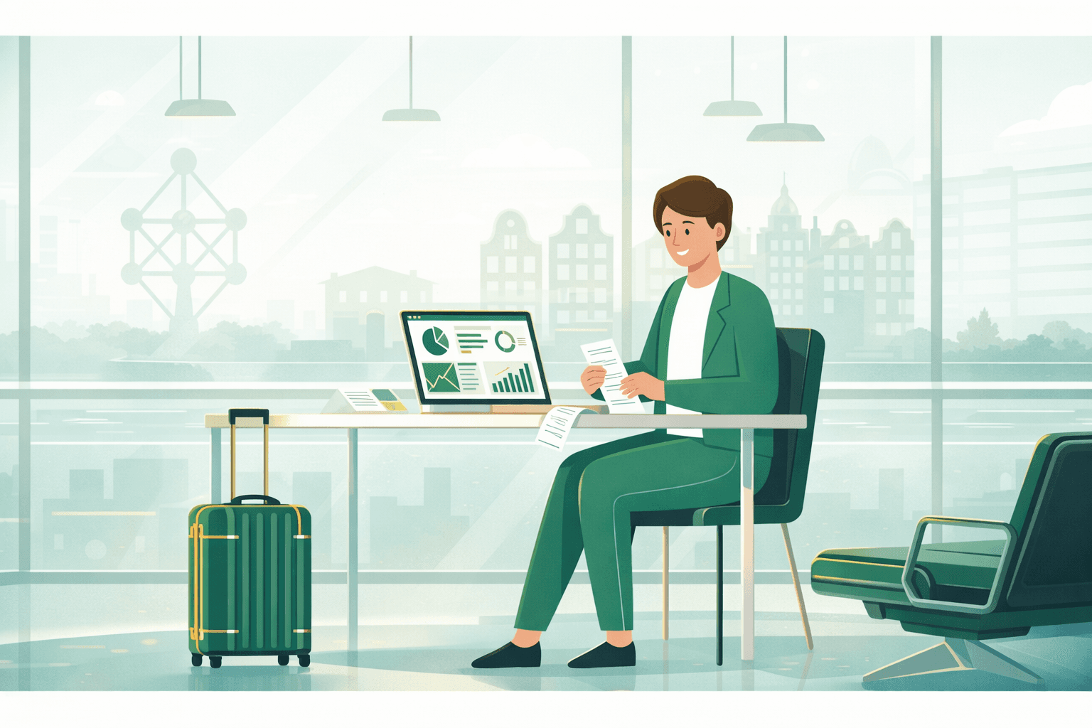 Illustration Formation: Frais de déplacement professionnel déductibles en Belgique : le guide complet