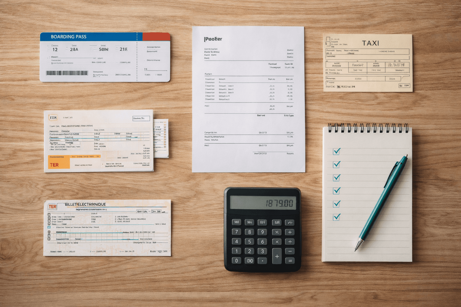 Illustration Fiscalité: Frais de déplacement pro déductibles Belgique (2026)